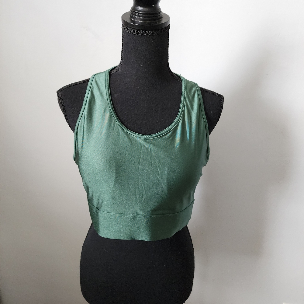 Fabletics On-The-Go Medium Impact Sports Bra and Define PowerHold® Mid-Rise Capr